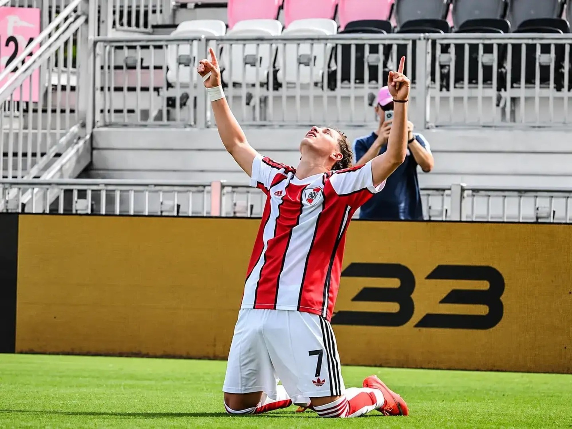 Heraldo Fioretto consolida su paso goleador con River Plate en la Messi Cup 2026