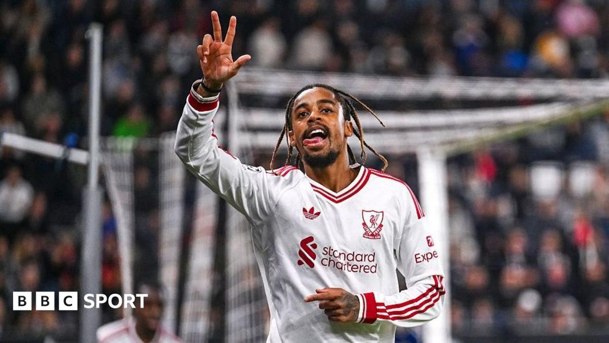 Barcola anota triplete en Champions para Liverpool y silencia críticas