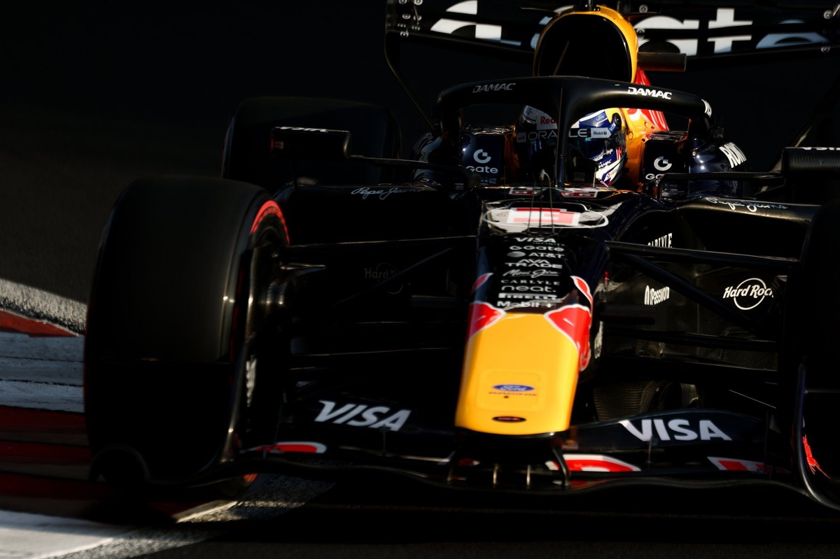 Red Bull enfrenta problemas de balance y una sanción para Max Verstappen en México