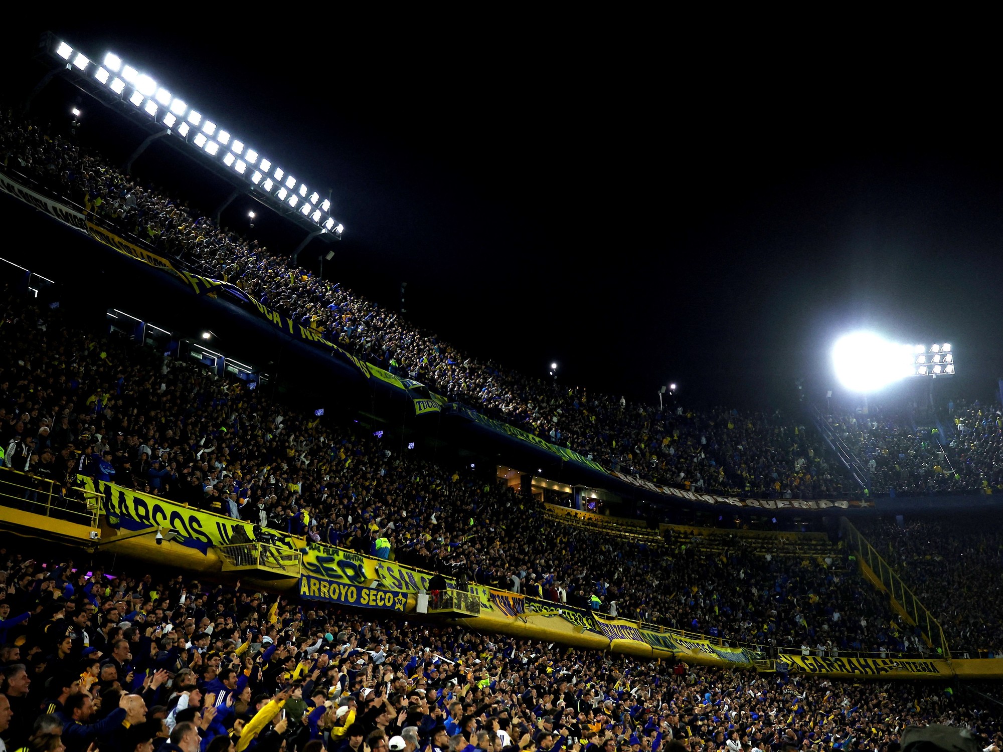 Boca Juniors recibe a Talleres en La Bombonera por el Torneo Clausura. Imagen difundida por Olé.