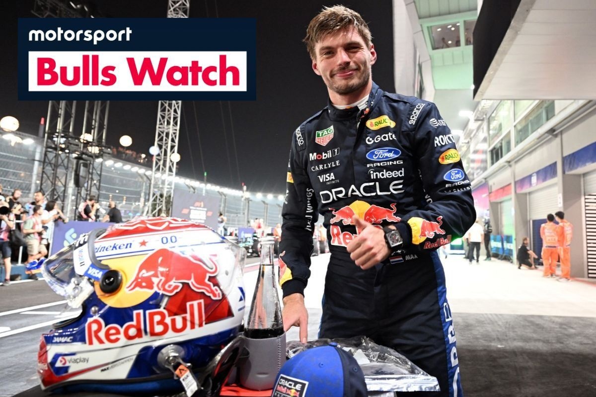 Max Verstappen valora "muy especial" podio en Singapur con Gianpiero Lambiase