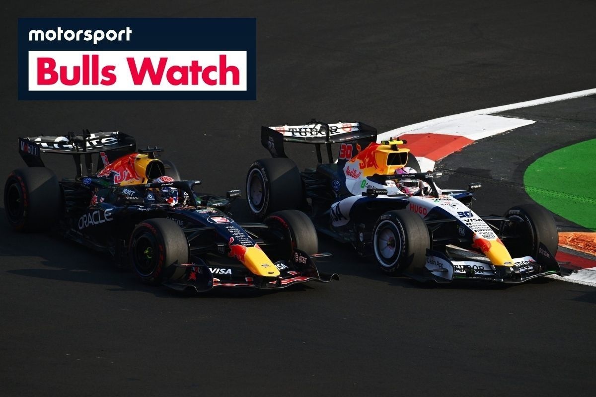 Max Verstappen cuestiona la maniobra de Liam Lawson tras su roce en las prácticas de México