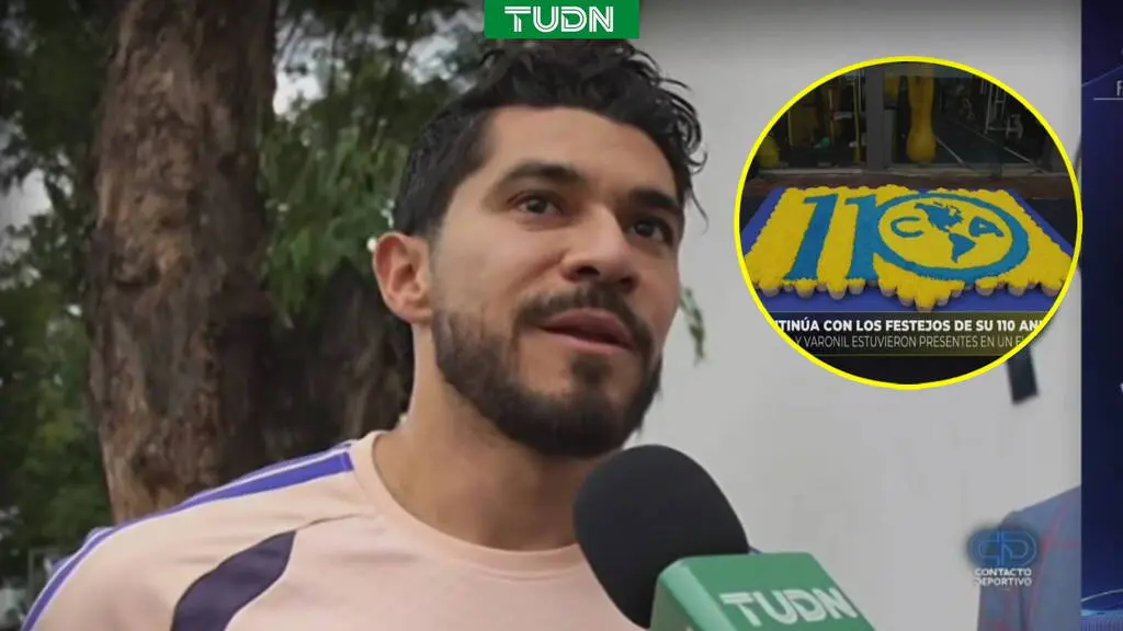 Henry Martín: La afición convierte al Club América en una familia. Imagen difundida por TUDN.